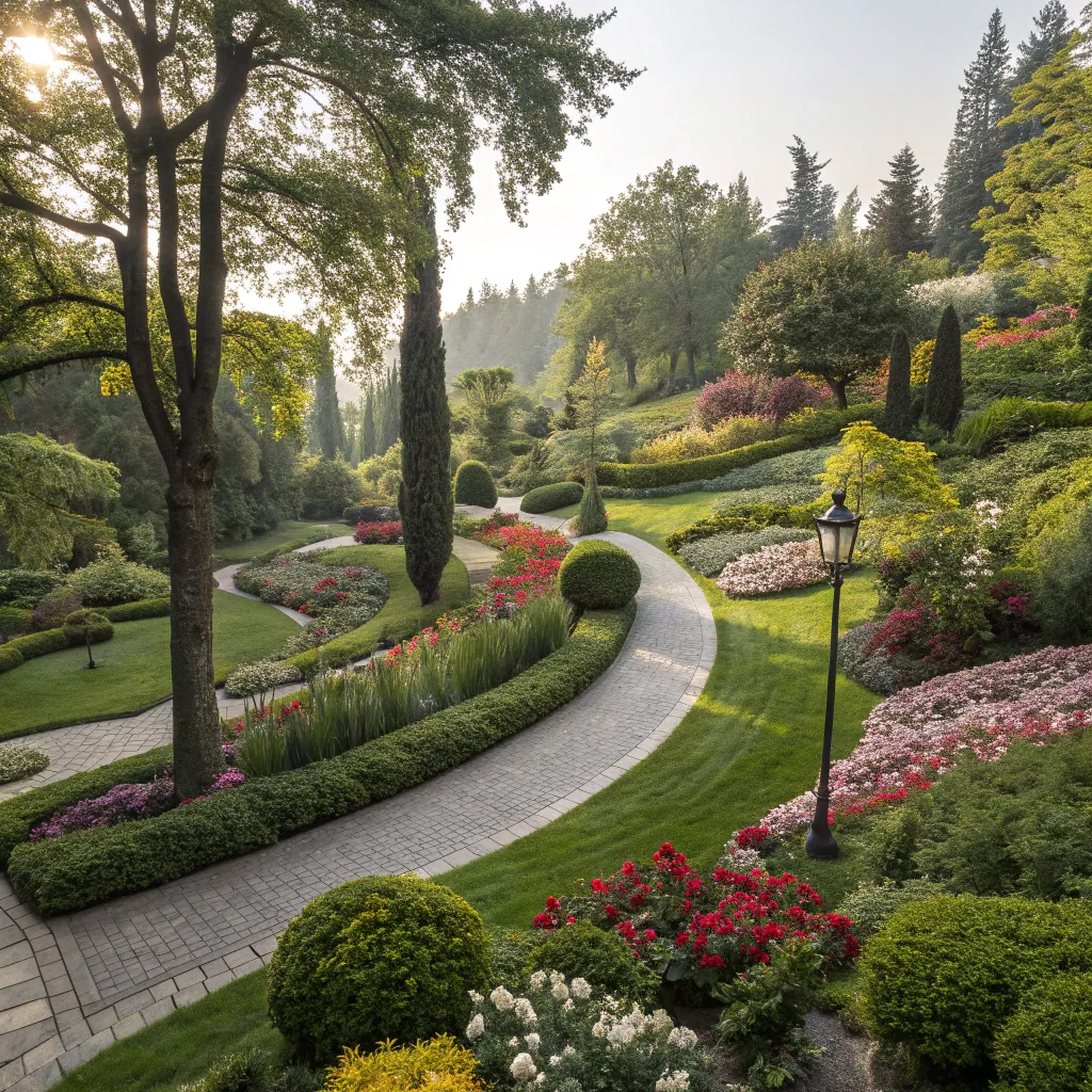 Beautiful garden design