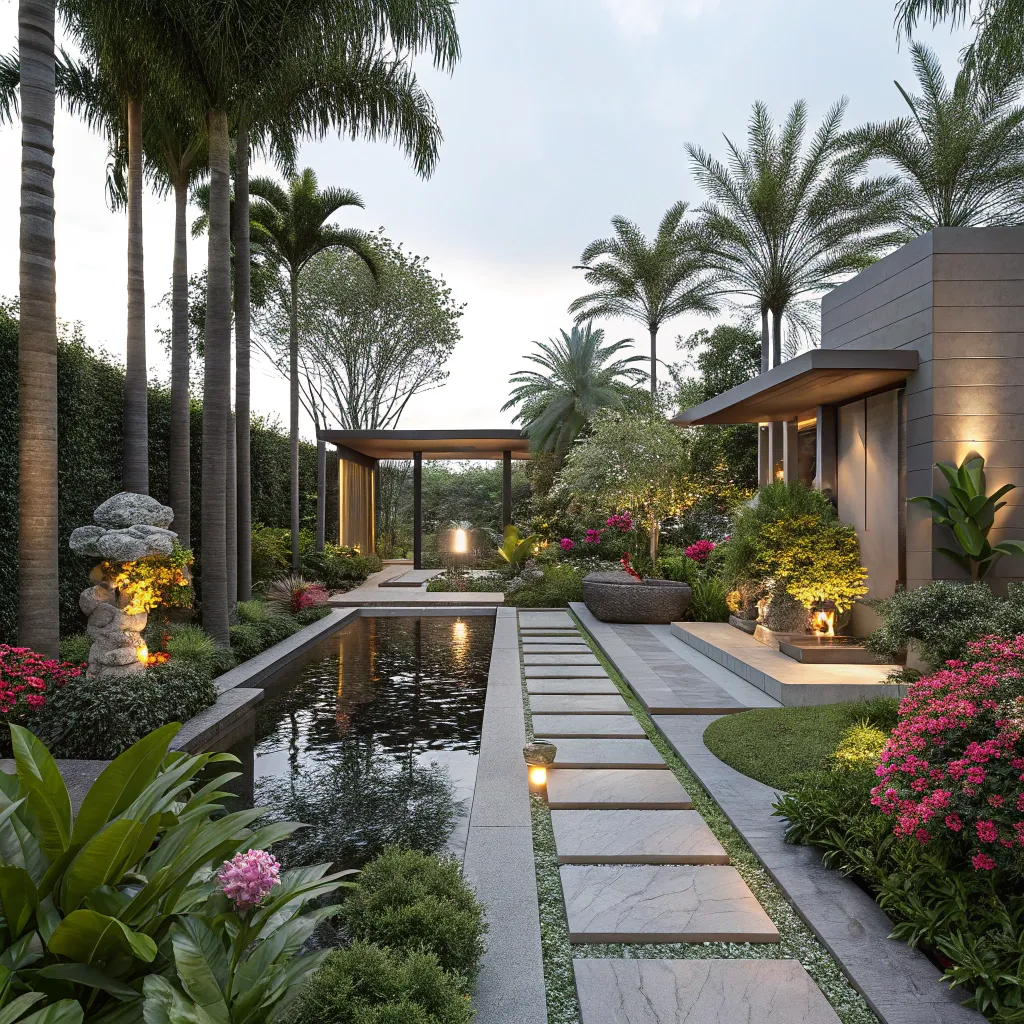 Modern Oasis Garden